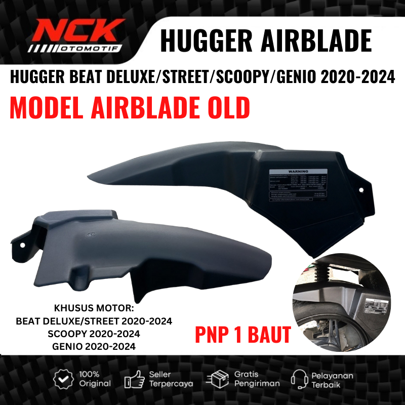 Hugger Airblade Beat Deluxe Street Mirrorless Genio