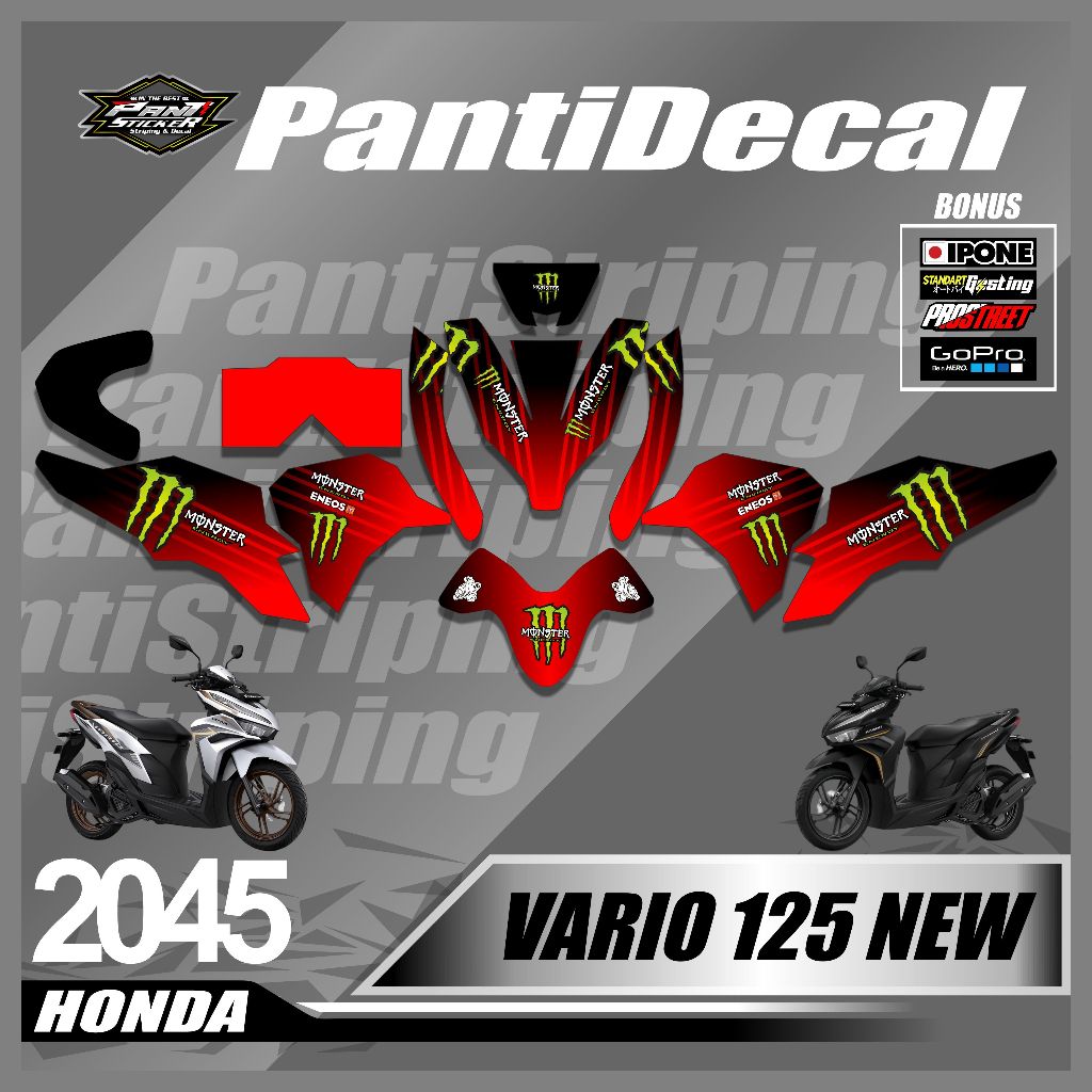 Sticker Decal Fullbody Honda Vario 125 New 2022 2023 Terbaru Sticker