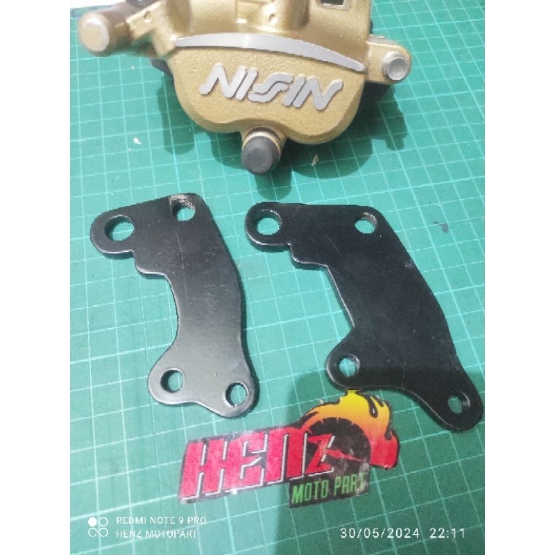 Mio Sporty Disc Bracket Bracket Nissin Samurai Caliper Piston Ercb