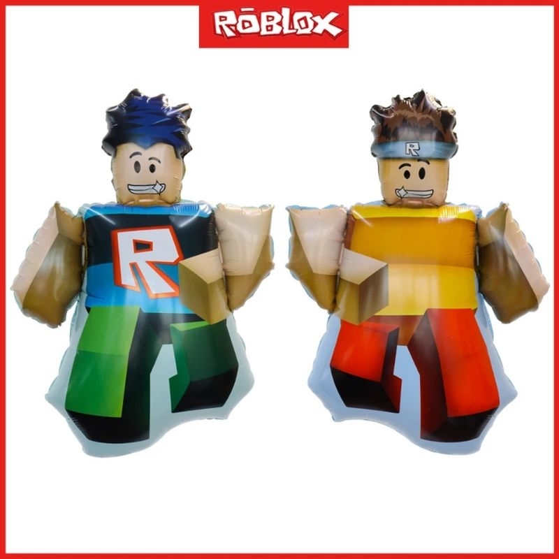 Big Roblox Foil Balloons Jumbo Big Birthday Decorations Lego Birthday