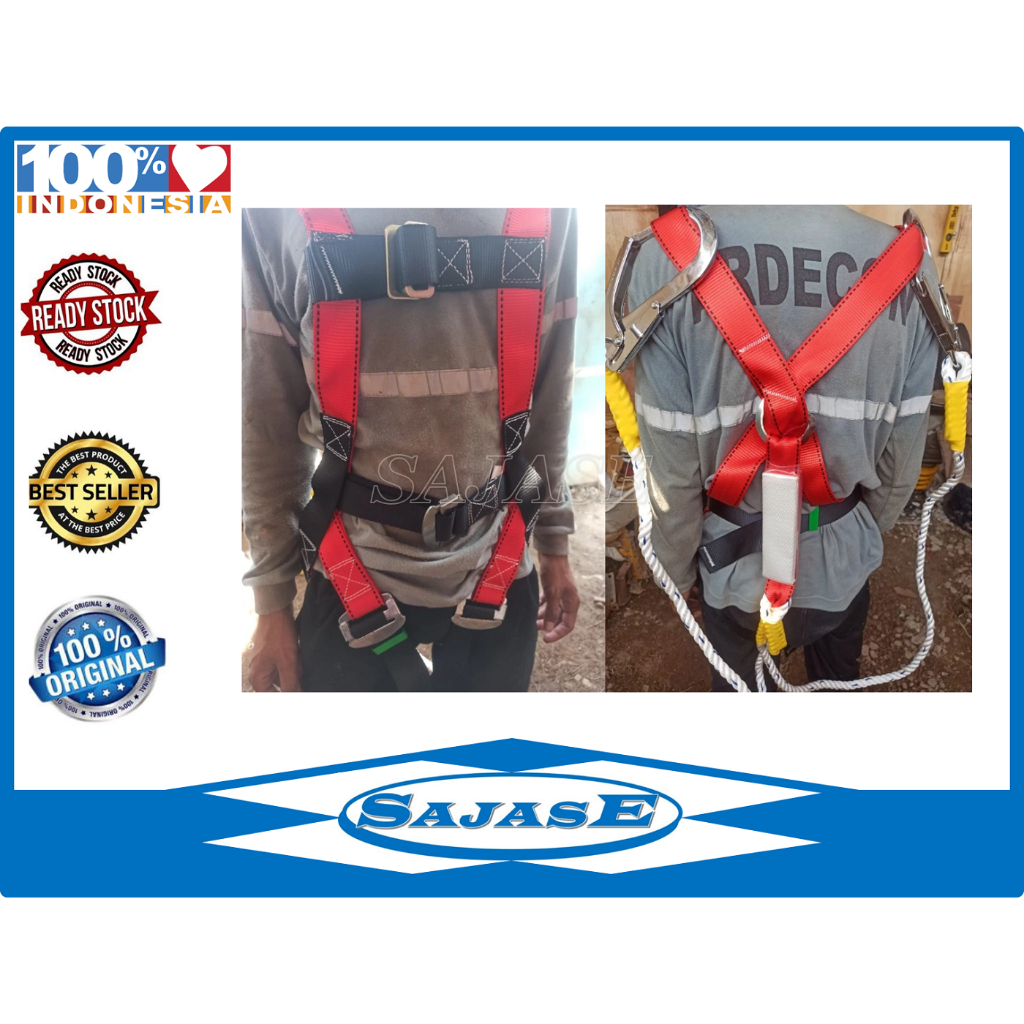 Full Body Harness Double Big Hook ABSORBER With Chest Waist Legion