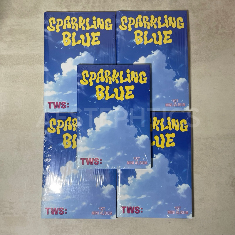 Ready TWS SPARKLING BLUE Weverse Ver Sealed Album Shopee Malaysia