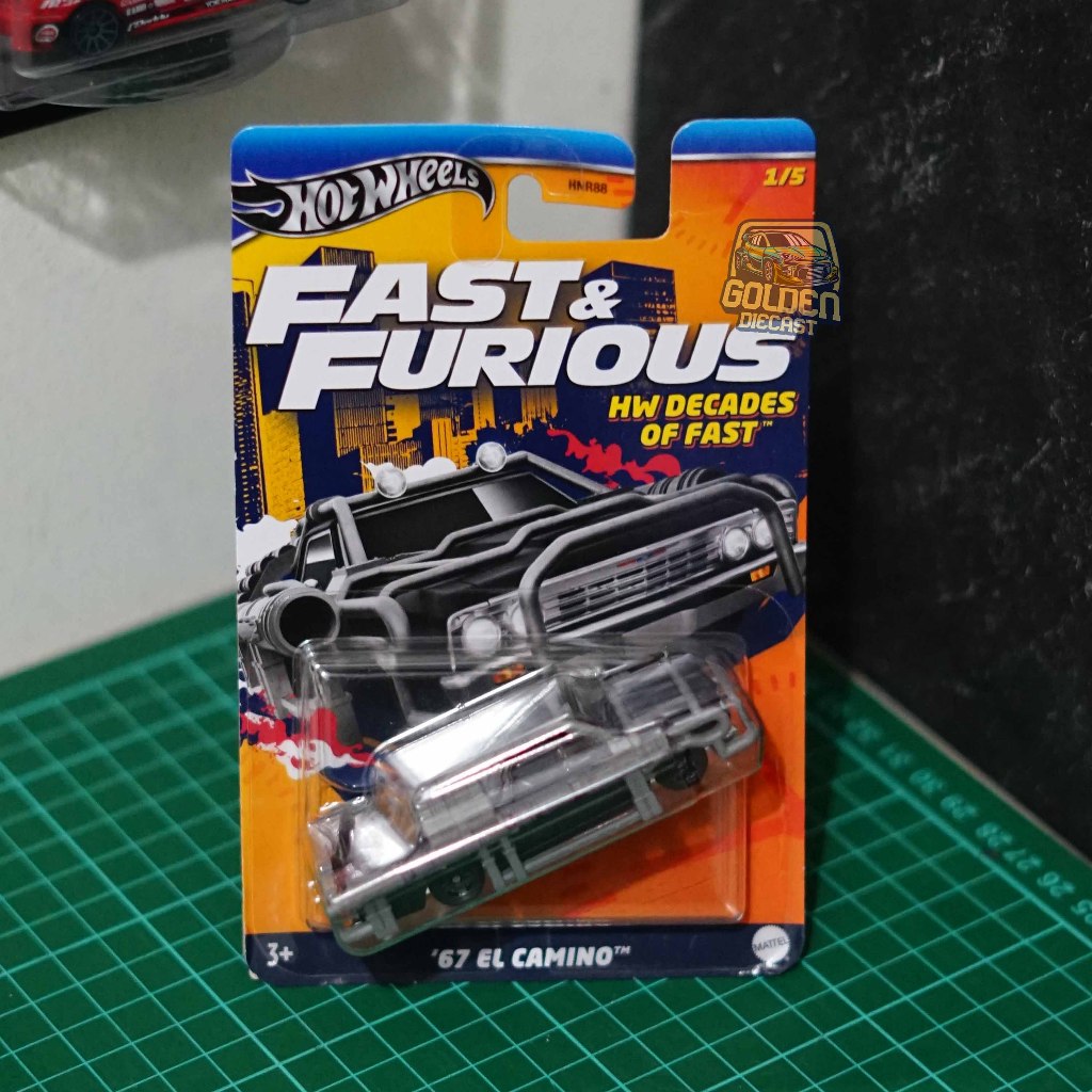 Hot Wheels Fast Furious Hw Decades Of Fast El Camino Shopee Malaysia