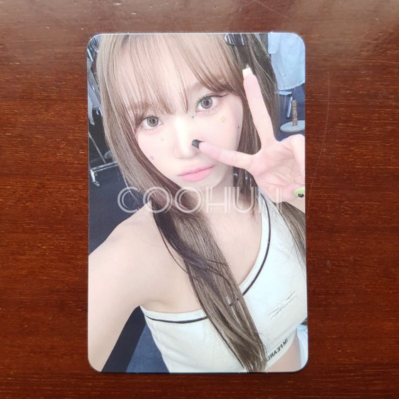 Le Sserafim Kim Chaewon Easy Official Photocard Kpopmerch VCE Shopee