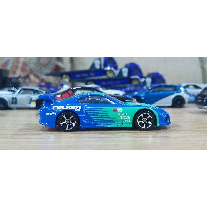 Hot Wheels Loose Toyota Supra Regular Falken Shopee Malaysia