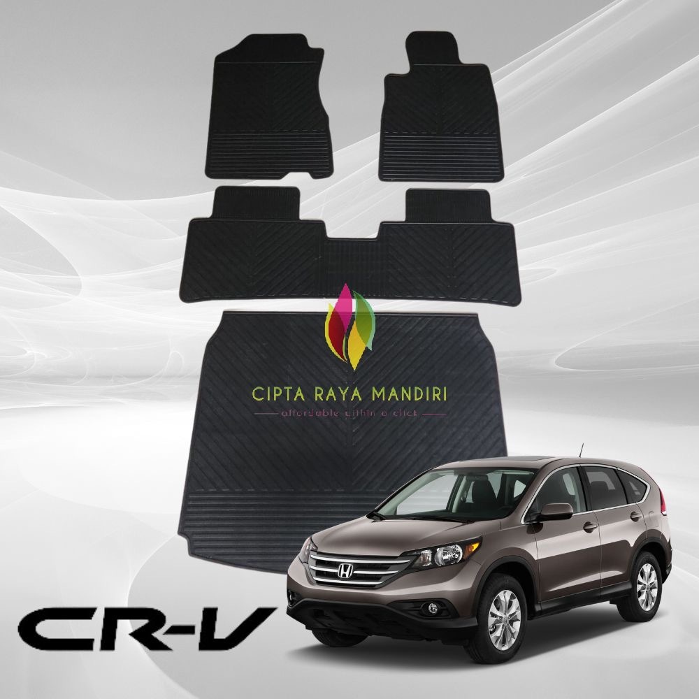 Honda CR V Gen 3 Car Carpet Rubber Floor Carpet Honda CRV Shopee Malaysia