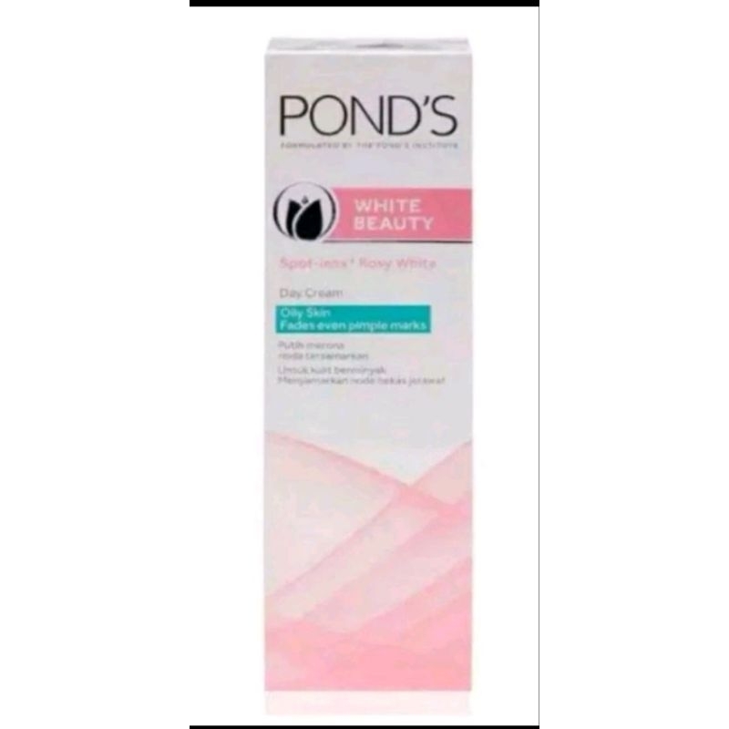 Ponds WHITE BEAUTY SPOT LESS ROSY WHITE DAY CREAM 40gr Shopee Malaysia