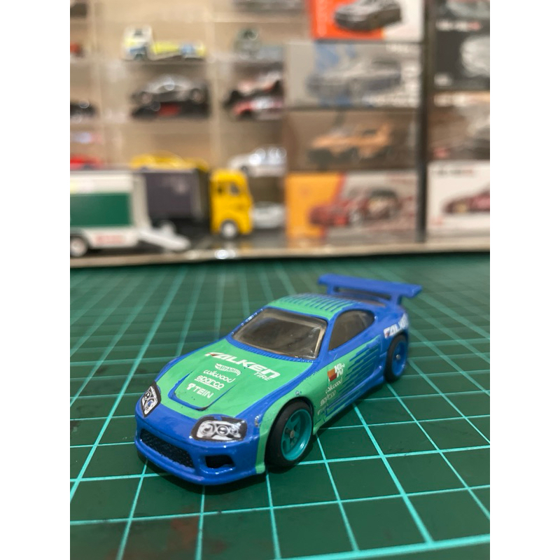 Hot Wheels Toyota Supra Falken Custom Loose Shopee Malaysia