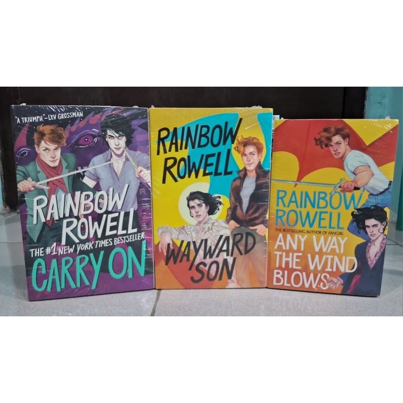 Book Set Simon Snow Series Carry On Wayward Son Any Way The Wind