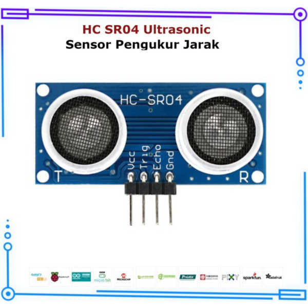 Hc Sr Ultrasonic Distance Meter Sensor Shopee Malaysia