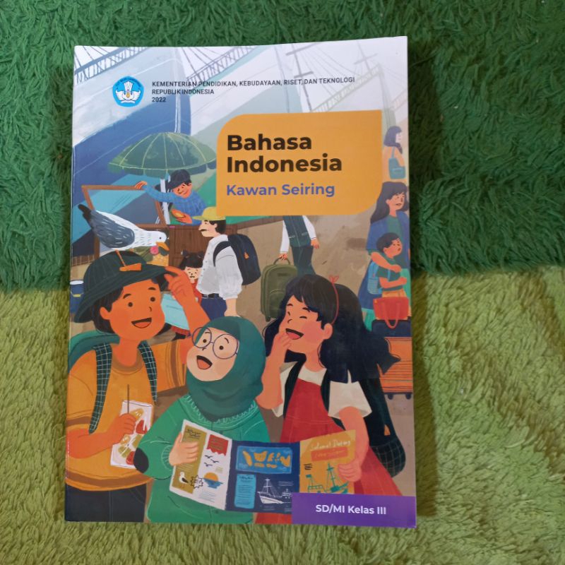 Original Indonesian Book Of Indonesian Language Friends Along With 3rd