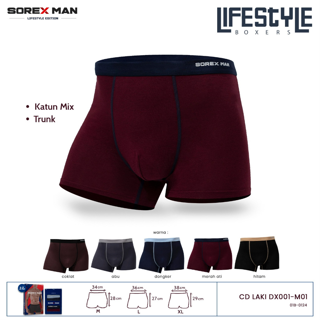 SOREX KATUN Best Selling Man Boxer Men Cotton Mix CD LK DX 001