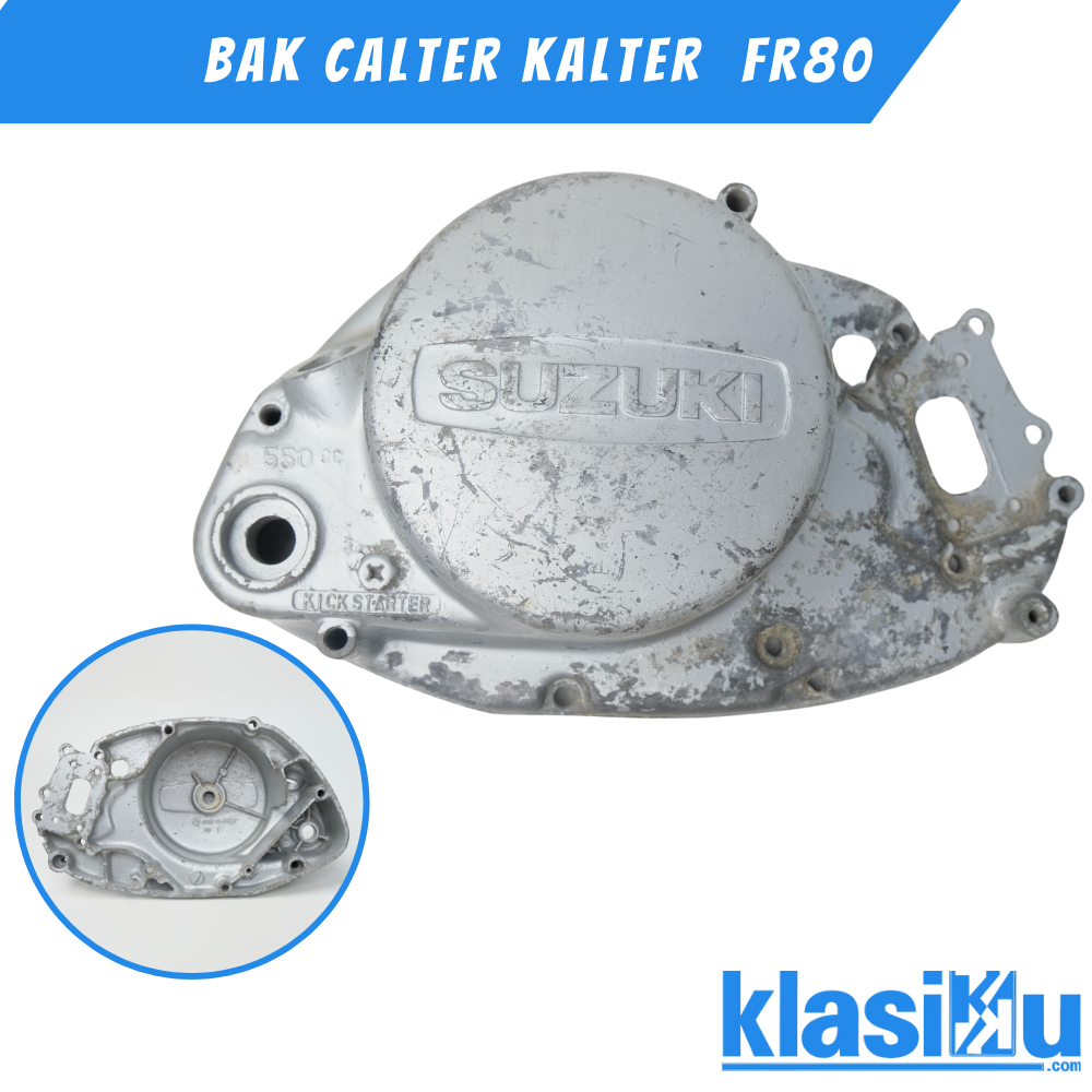 MESIN Crankcase Calter Kalter Engine Cover Right Clutch Suzuki Fr70