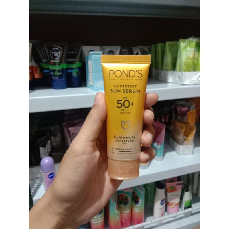 Ponds UV Protect Sun Screen Serum Spf 50gr Shopee Malaysia