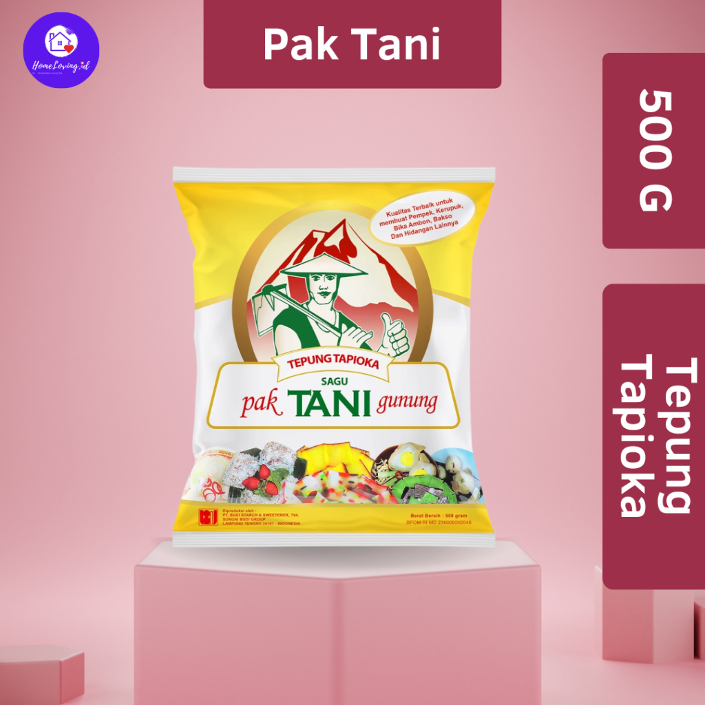 Pak Tani S Tapioca Flour 500 Grams Pak TANI GUNUNG Flour 500 Grams