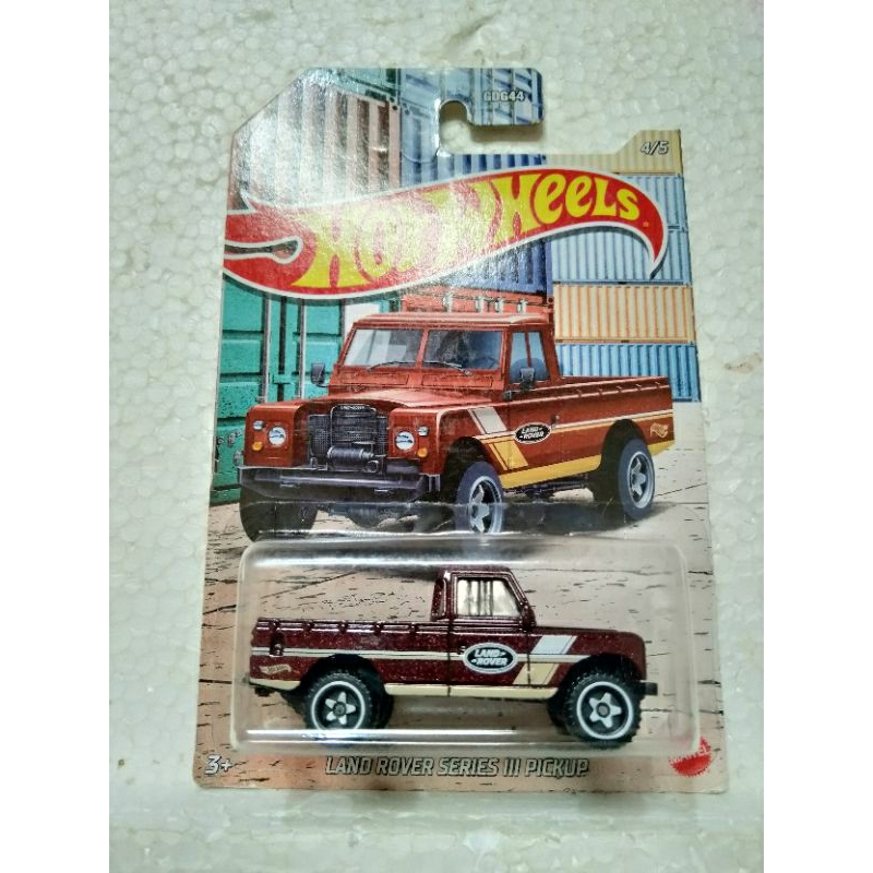 Hot Wheels Land Rover Series Iii Pick Up Shopee Malaysia