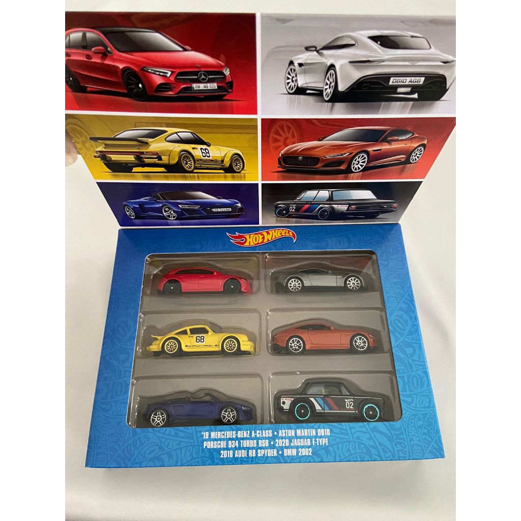 Hot Wheels European Car 6 Packs Hot Wheels European Car Hot Wheels