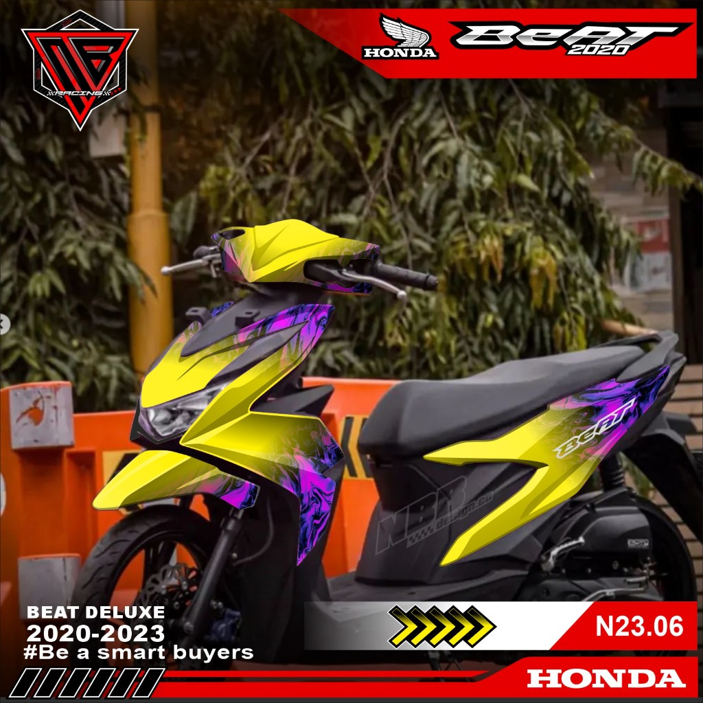 New Decal Sticker Beat Street Deluxe 2020 2021 2022 2023 FullBody