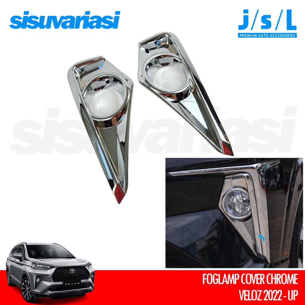 Veloz 2022 2023 2024 Cover Foglamp Fog Lamp JSL Fog Lamp Shopee Malaysia