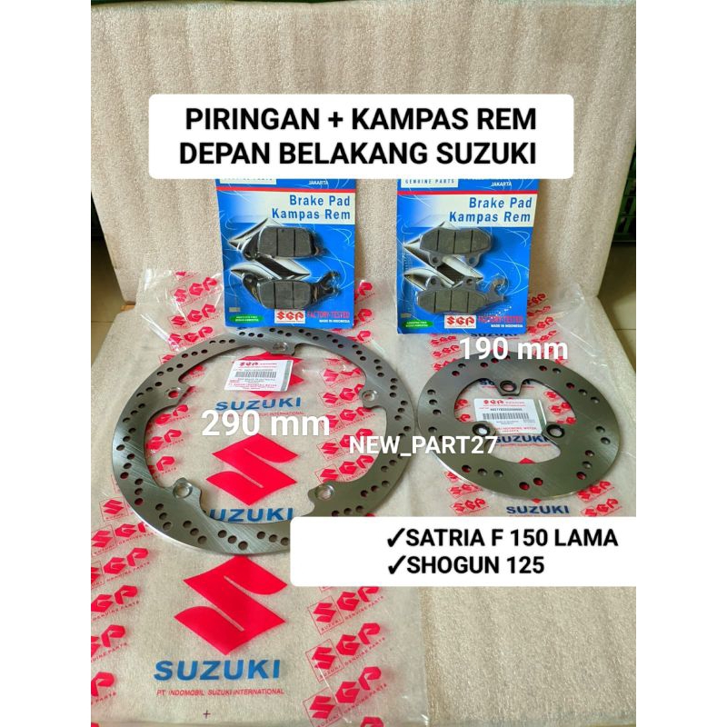 Old Suzuki Satria Fu Disc Disk Package Shogun Sp Rr Shopee