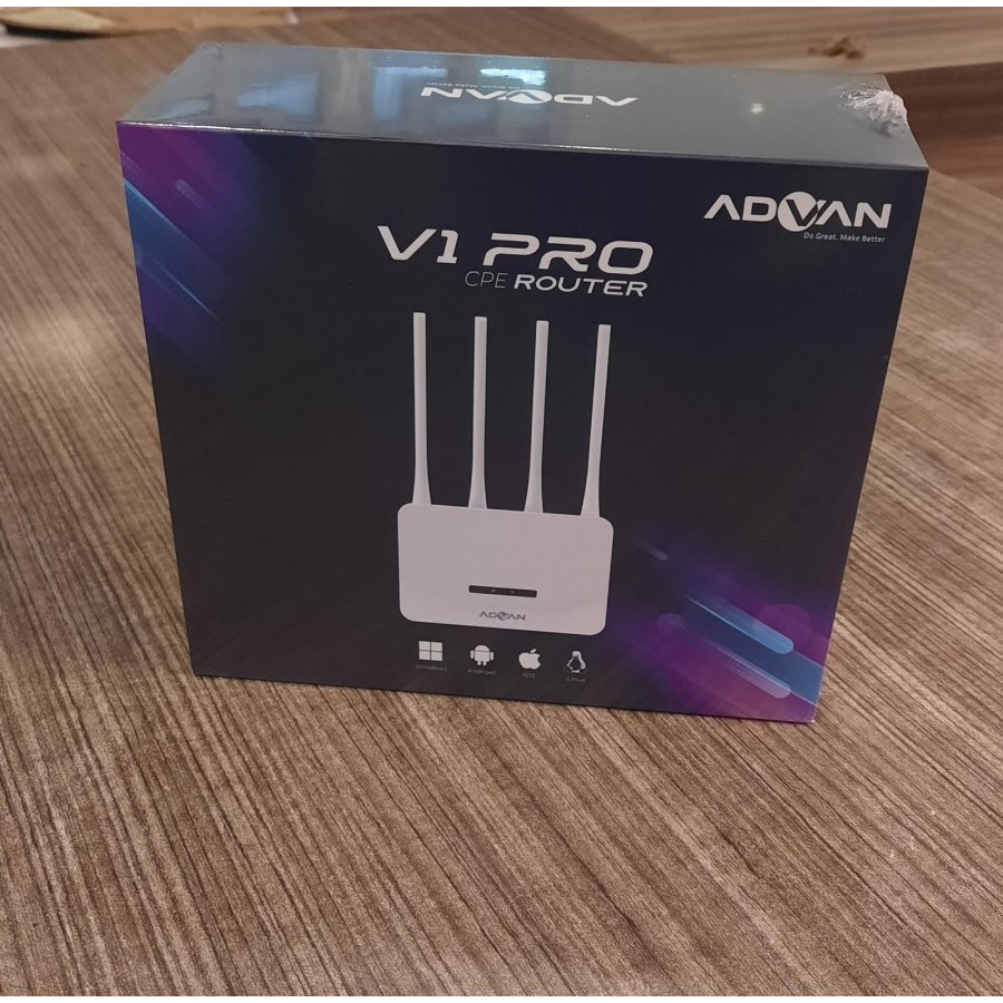 Modem Wifi Router 4G LTE Advan CPE V1 PRO Unlock All Operators Shopee