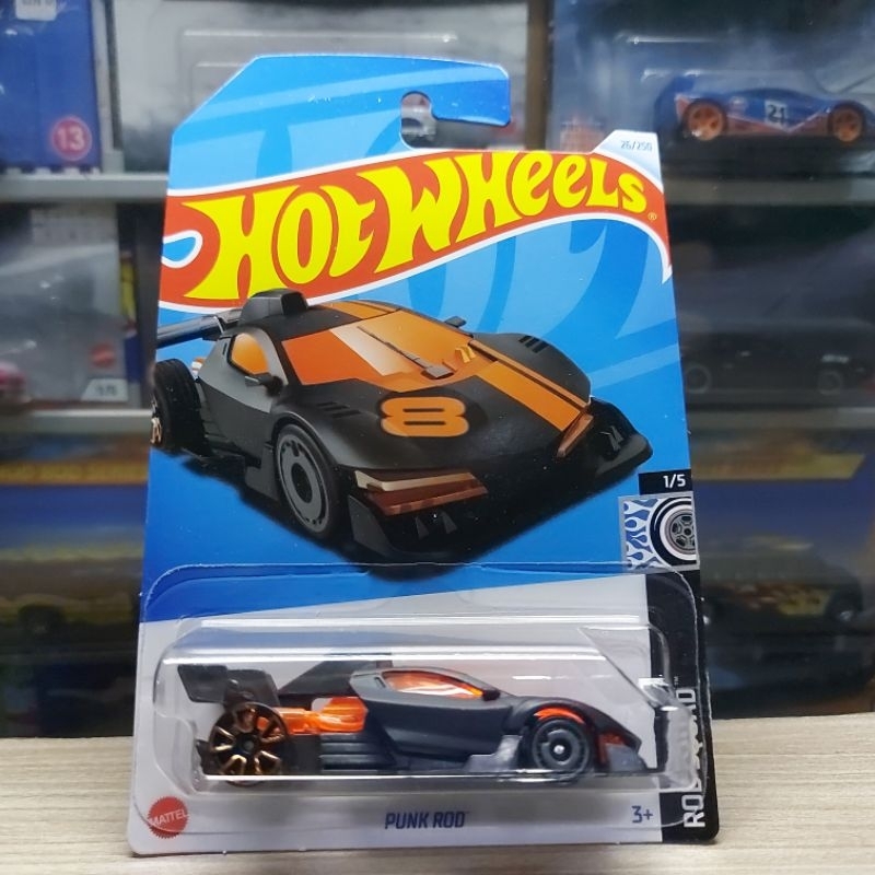Hot WHEELS PUNK ROD BLACK 2024 NETFLIX Shopee Malaysia