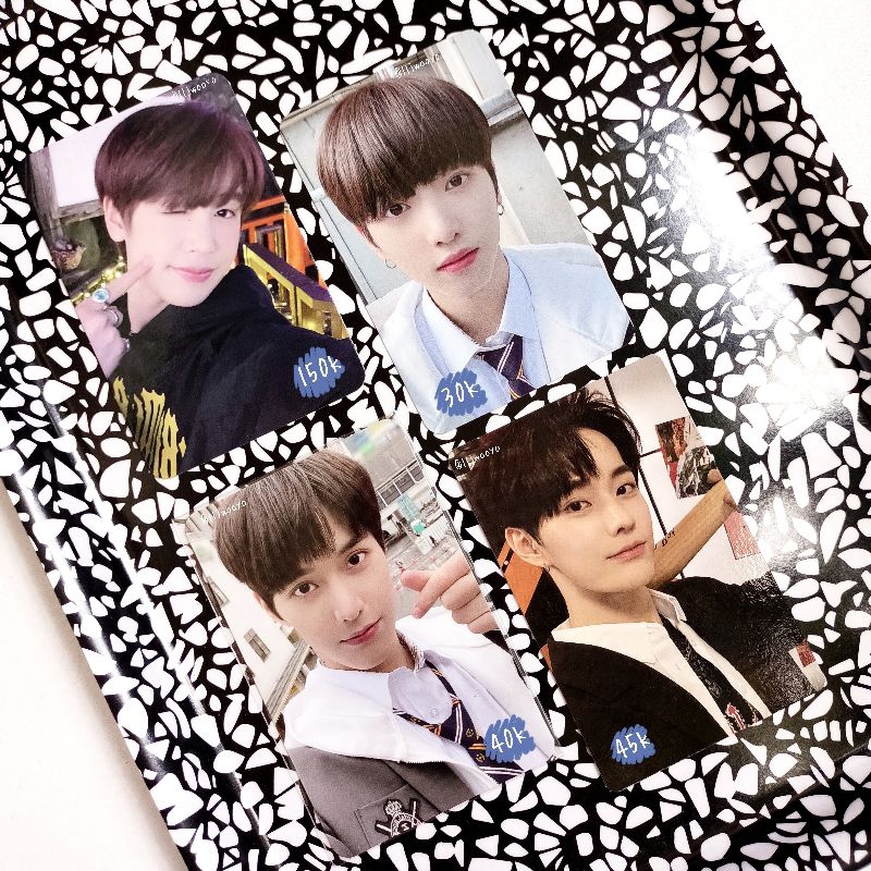 Photocard Xikers Jinsik Yujun Hunter Photo Card Poka Bezel Less House