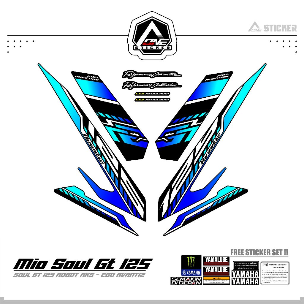 Striping Soul Gt Edition Ego Avantiz Bluecore Robot Mio