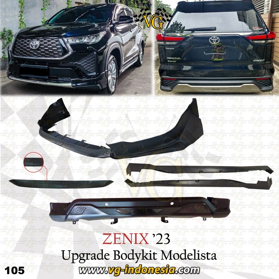 Bodykit Body Kit Innova Zenix Up Modelista Shopee Malaysia