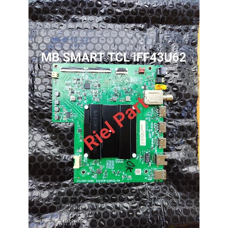 MESIN Mb MAINBOARD MOBO MODULE MOTHERBOARD SMART LED TV Machine TCL