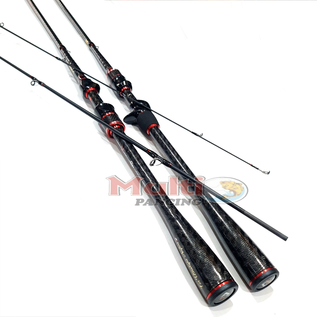 Daido Emperor Black Mamba Fishing Rod Spinning Baitcasting Shopee