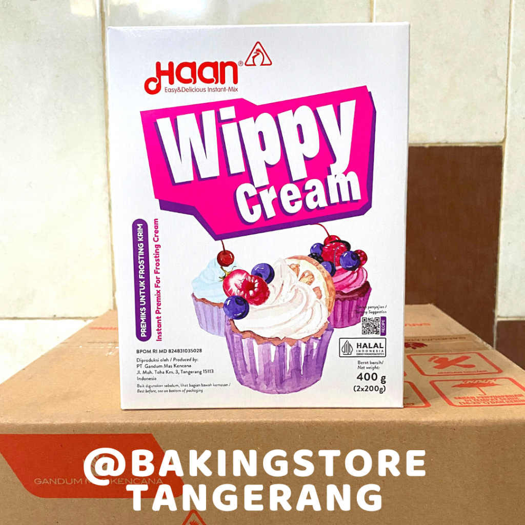 Haan Wippy Cream Gr Box Whip Cream Powder Shopee Malaysia