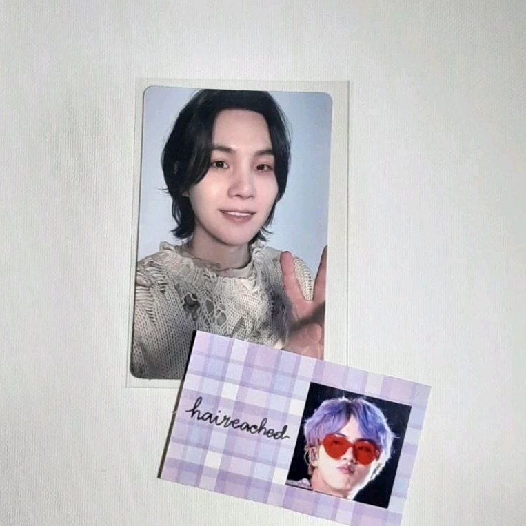 OFFICIAL Photocard Yoongi RPC DDAY Weverse Version August D Suga BTS