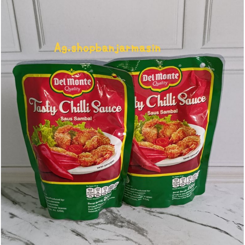 Del Monte Tasty Chili Sauce 200gr Shopee Malaysia