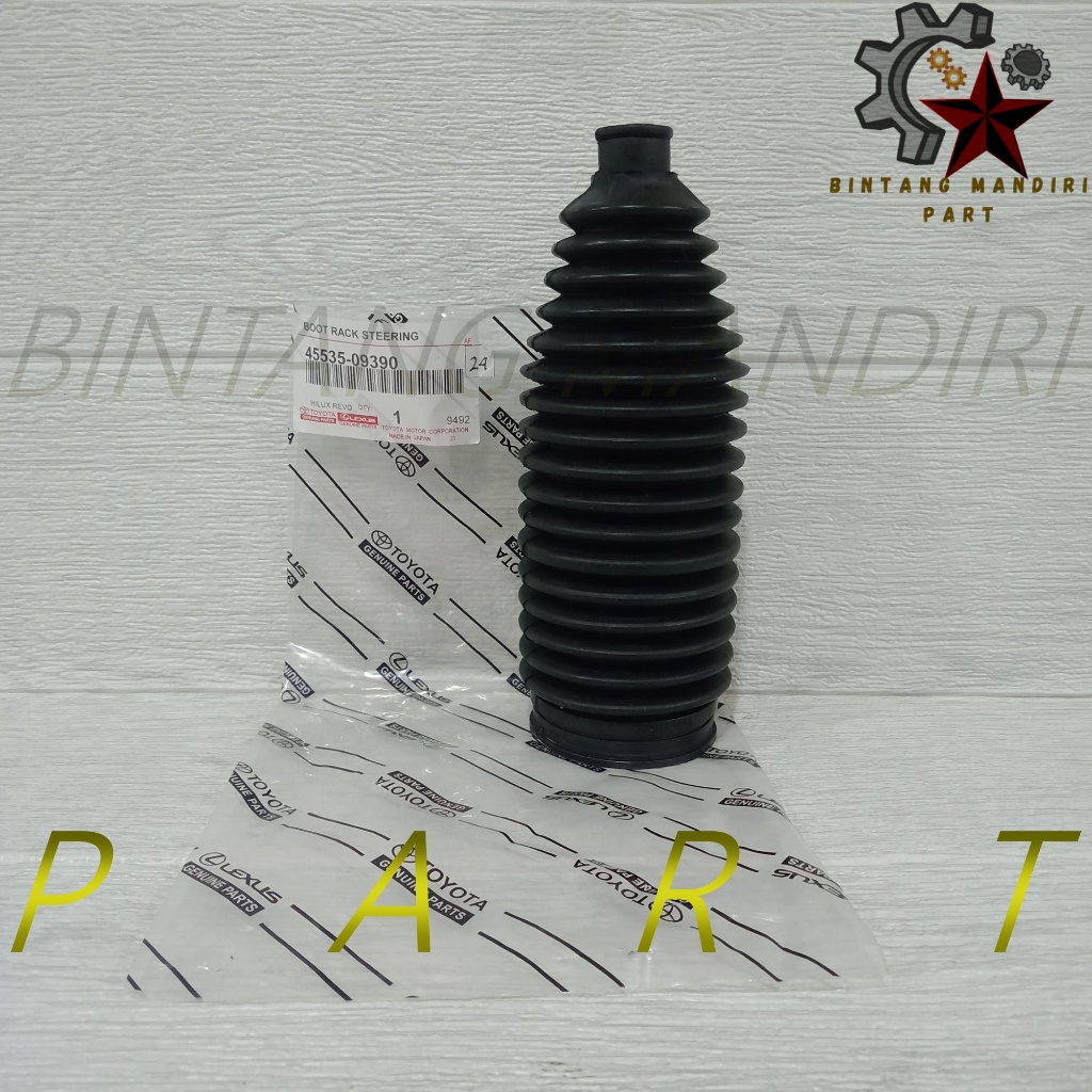 Rubber STEERING BOOT ABU STIR RACK END TOYOTA HILUX REVO FORTUNER VRZ