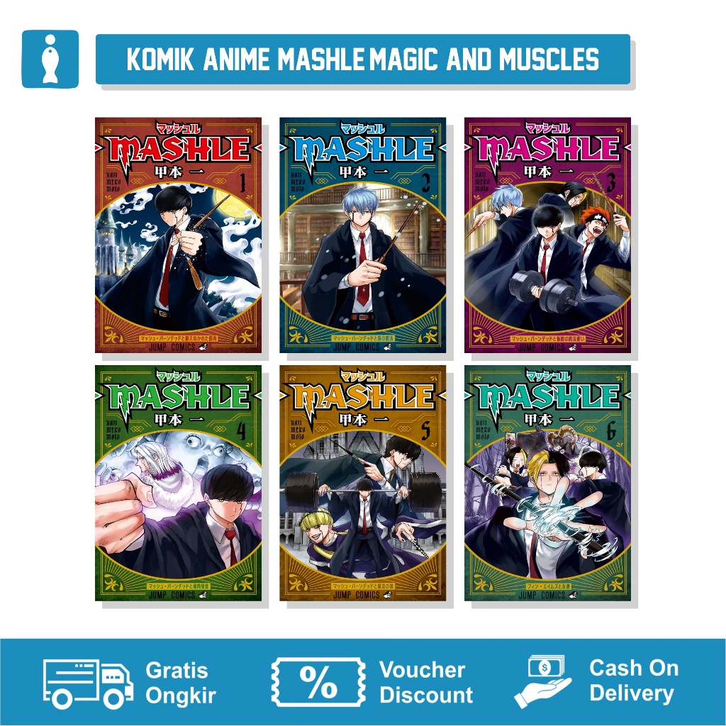 Mashle Manga Comic Book Magic And Muscles Vol By Hajime Komoto