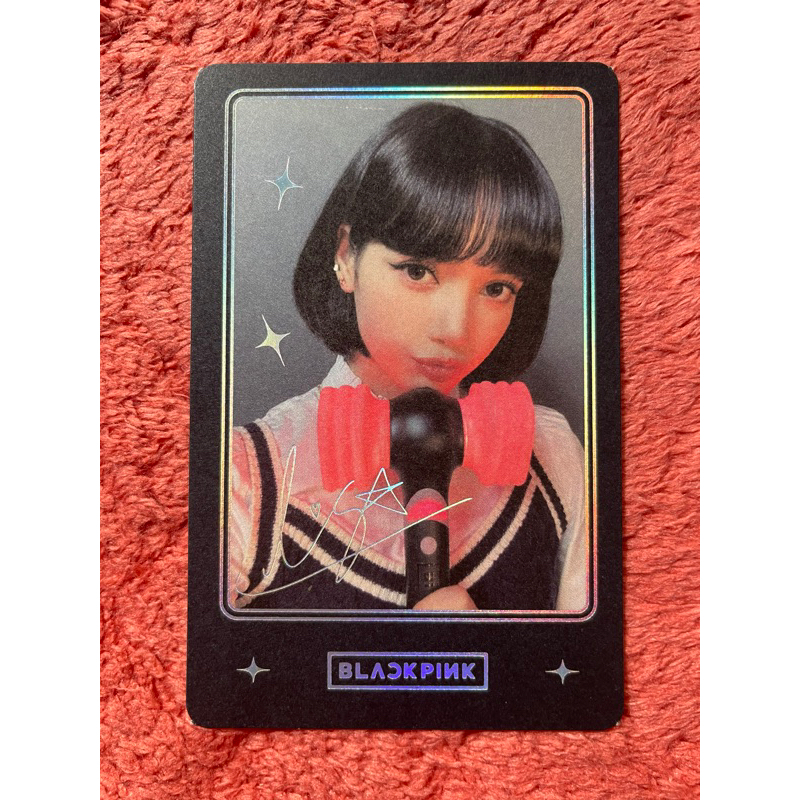 Official PHOTOCARD PC LISA LALISA BLACKPINK ALBUM BORNPINK THE ALBUM