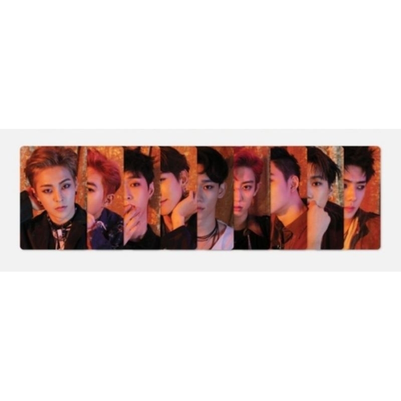 Official Exo Repackage Card Set Photocard Th Anniversary Shopee