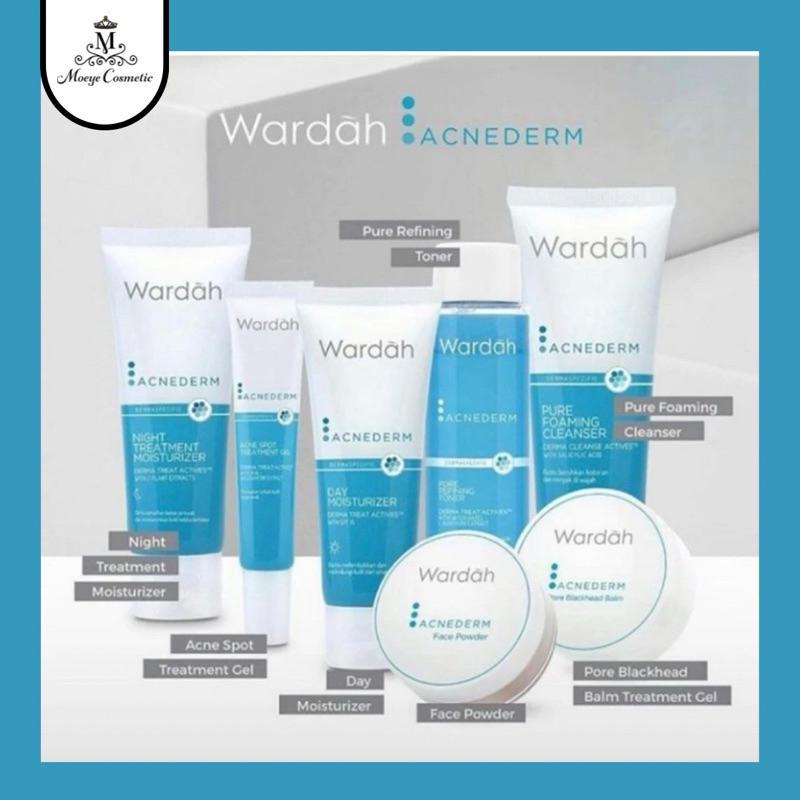 Wardah Acnederm Series Acne Skin Shopee Malaysia