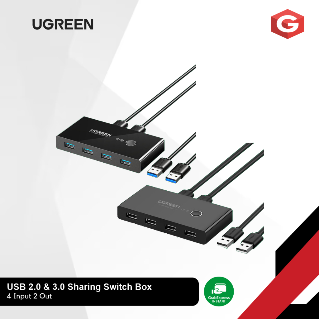 Ugreen Sharing Switch Box Ugreen In Out Usb Usb For Pc