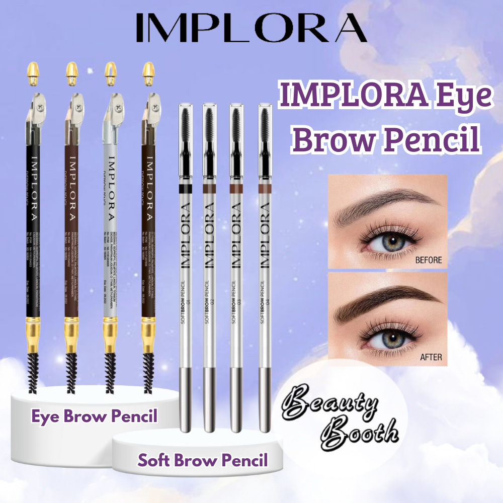 Implora Eye Brow Pencil Soft Brow Eyebrow Pencil Shopee Malaysia