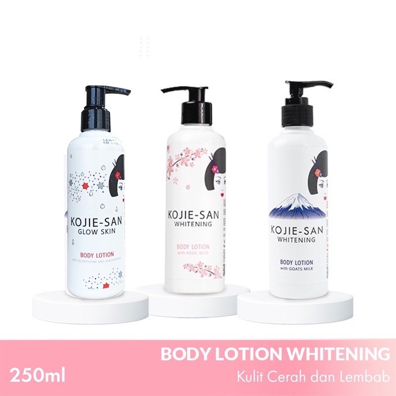 Kojie San Body Lotion Indonesia Body Moisturizer Whitening Body Lotion