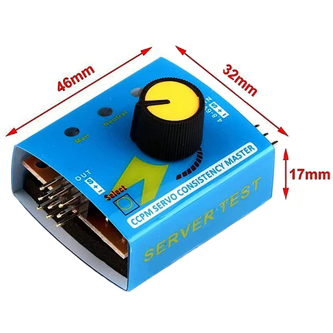 Itbisa Servo Tester Checker Channel Speed Controller Ccpm Meter Esc