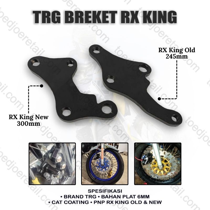 Trg Bracket Caliper Rx King New 300mm Bracket Caliper Rcb S1 Front Disc