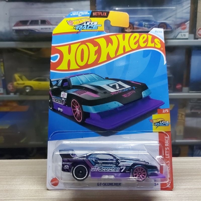 Hot WHEELS GT SCORCHER BLACK 2024 Shopee Malaysia