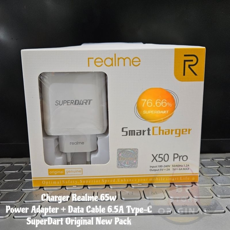 Charger Realme 65W Power Adapter Data Cable 6 5A USB Type C Realme GT2