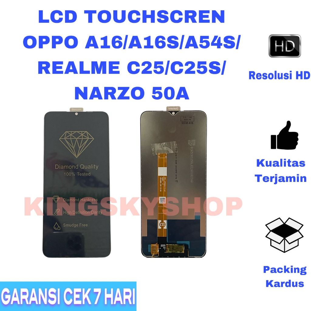 Lcd Touchscreen Realme C C S Narzo A Oppo A A S A S Fullset