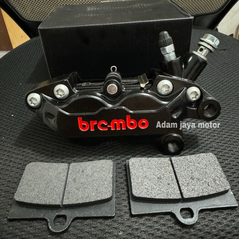 Front Axial 4 Piston Caliper Monoblock Caliper Big Pot Babet Axial