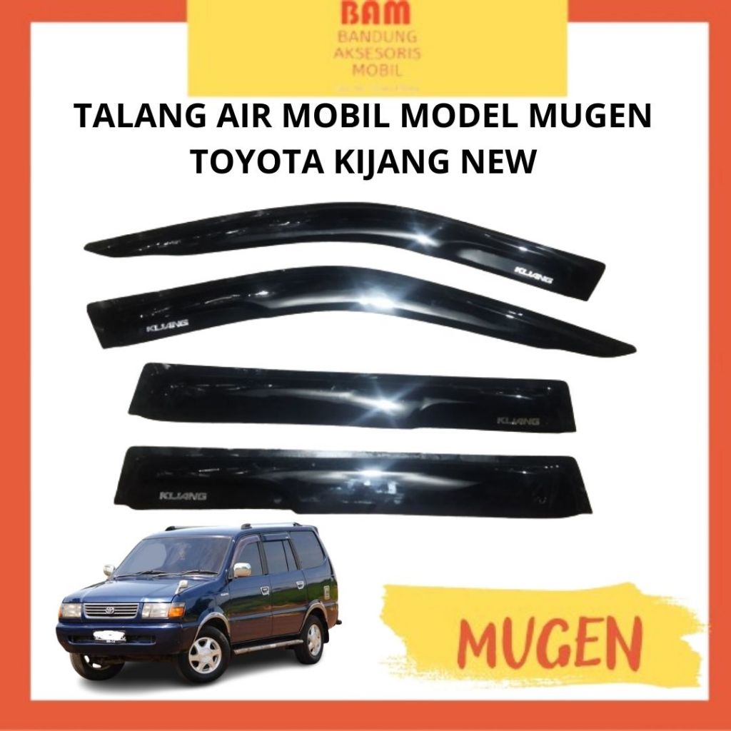 Toyota Kijang New Mugen Model Car Gutter Shopee Malaysia