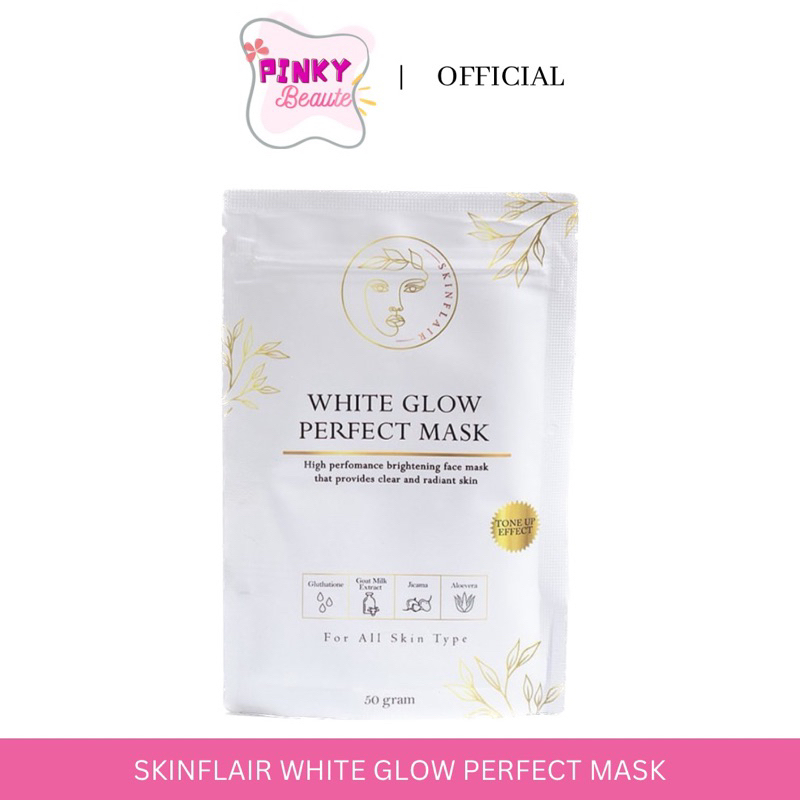 Skinflair White Glow Perfect Mask Gr Skinflair Mask Shopee Malaysia